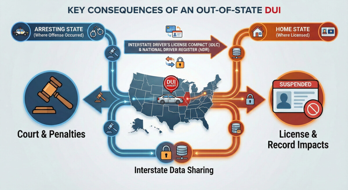 Key Consequences of an Out-of-State DUI