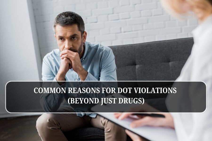 Common Reasons for DOT Violations (Beyond Just Drugs)