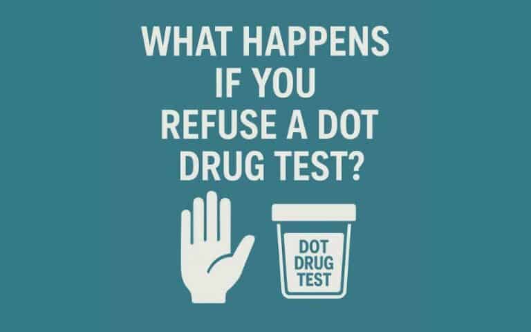 What Happens If You Refuse a DOT Drug Test?