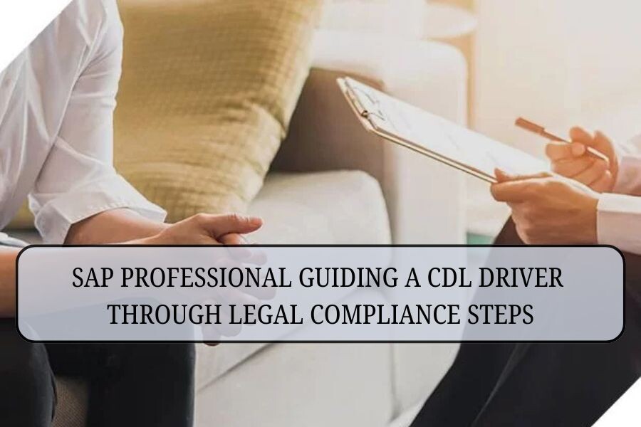 What Is the Legal Risk of Ignoring SAP Recommendations for CDL Drivers?