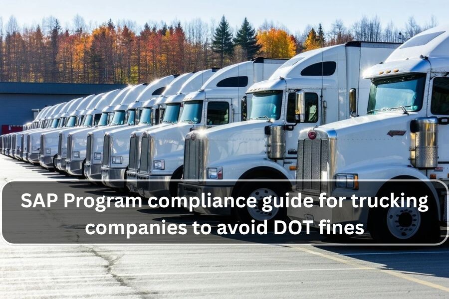 SAP Program compliance guide for trucking companies to avoid DOT fines