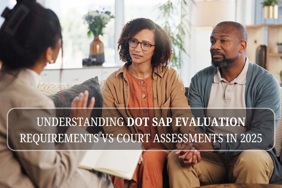 Difference Between a Court-Ordered Substance Abuse Assessment and a DOT SAP Evaluation