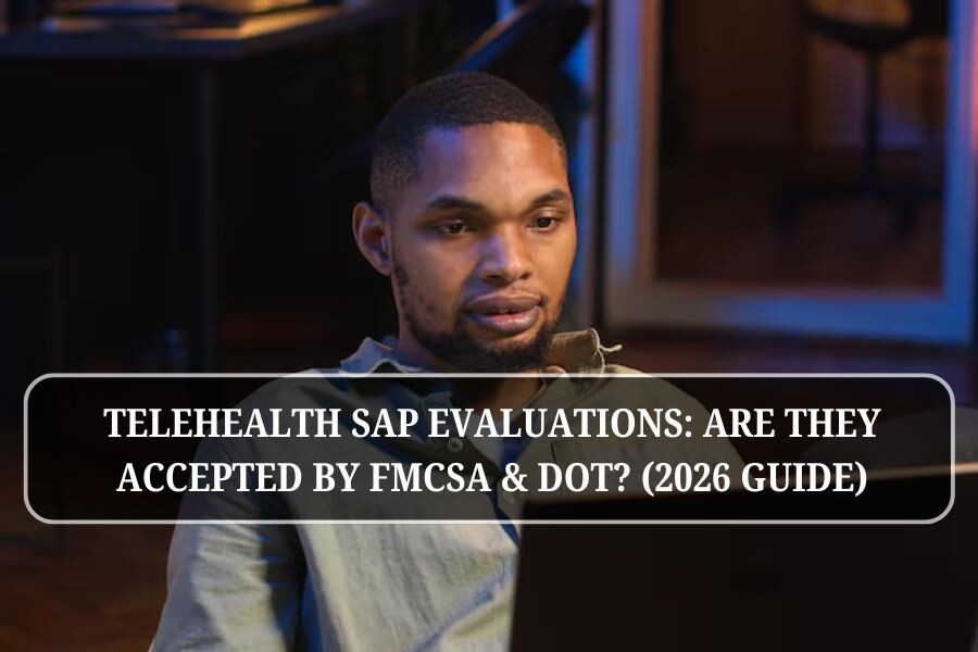TELEHEALTH SAP EVALUATIONS: ARE THEY ACCEPTED BY FMCSA & DOT? (2026 GUIDE)