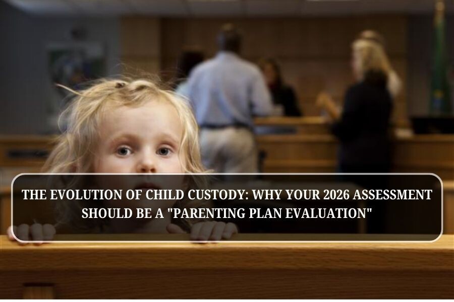 The Evolution of Child Custody: Why Your 2026 Assessment Should Be a “Parenting Plan Evaluation”