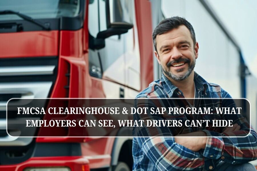 FMCSA Clearinghouse & DOT SAP Program: What Employers Can See, What Drivers Can’t Hide