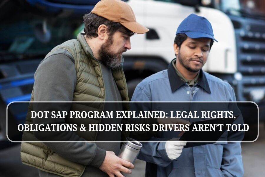 DOT SAP Program Explained: Legal Rights, Obligations & Hidden Risks Drivers Aren’t Told