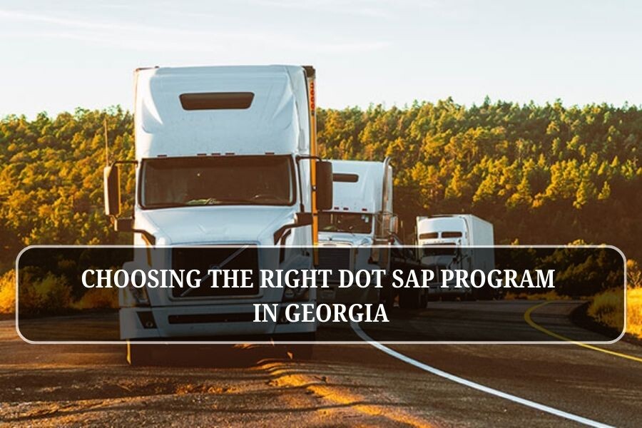 Choosing the Right DOT SAP Program in Georgia