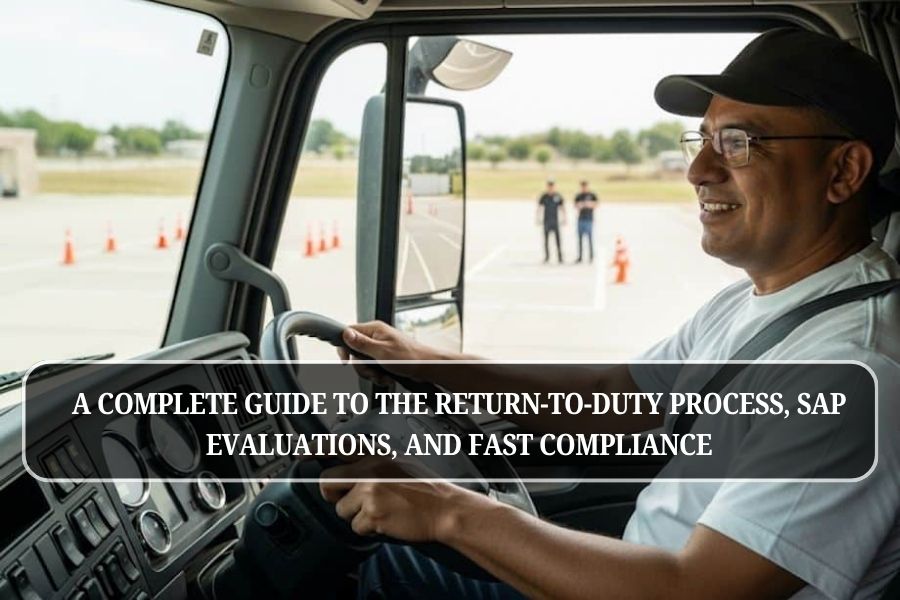 A Complete Guide to the Return-to-Duty Process, SAP Evaluations, and Fast Compliance