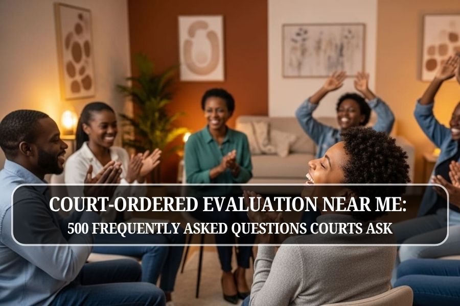 Court-Ordered Evaluation Near Me: 500 Frequently Asked Questions Courts Ask