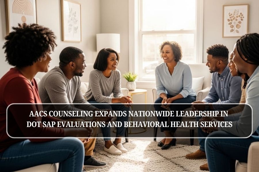AACS Counseling Expands Nationwide Leadership in DOT SAP Evaluations and Behavioral Health Services