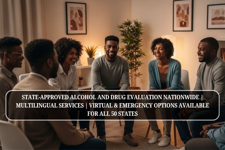 Alcohol and Drug Evaluation Near Me and Nationwide