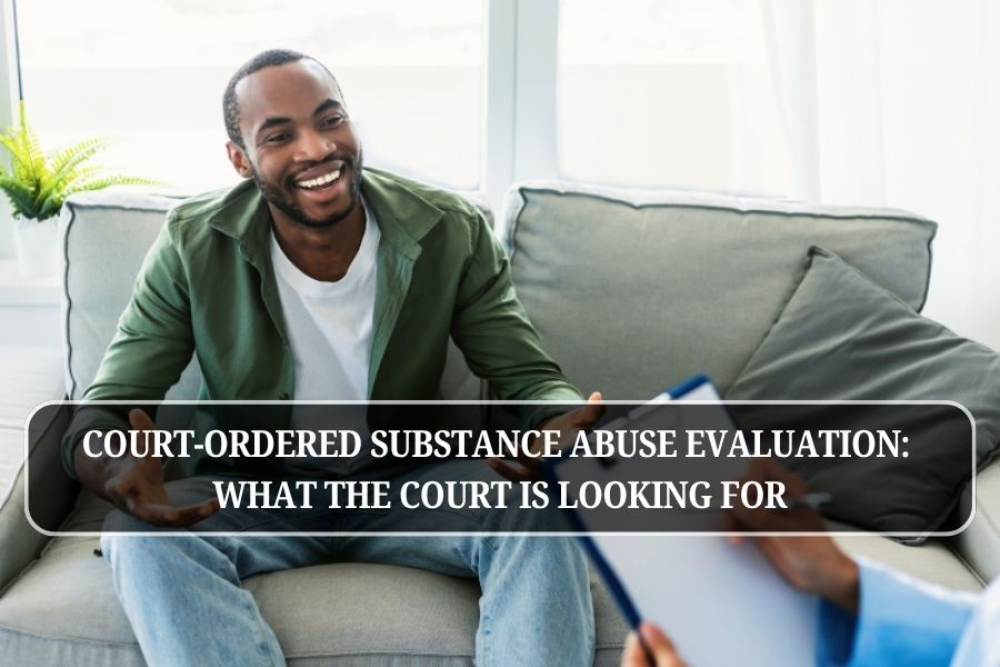 Court-Ordered Substance Abuse Evaluation: What the Court Is Looking For