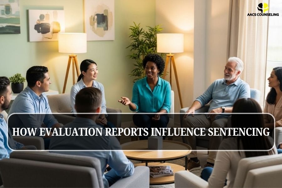 How Evaluation Reports Influence Sentencing