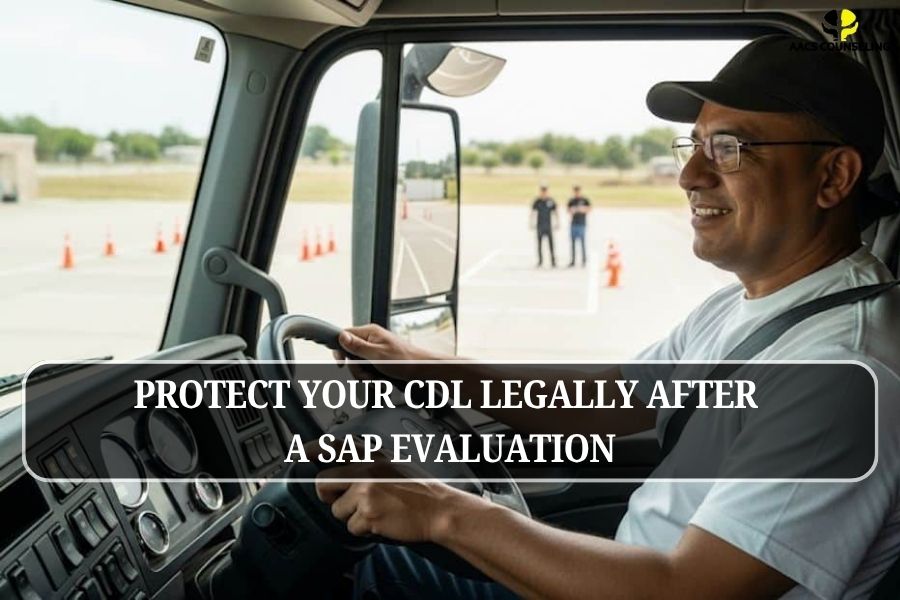 Protect Your CDL Legally After a SAP Evaluation
