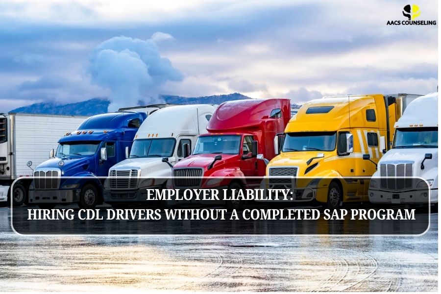 Employer Liability for CDL Drivers & SAP Non-Compliance